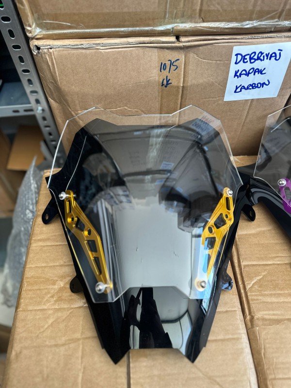 PCX  Sarı Model Spor Cam