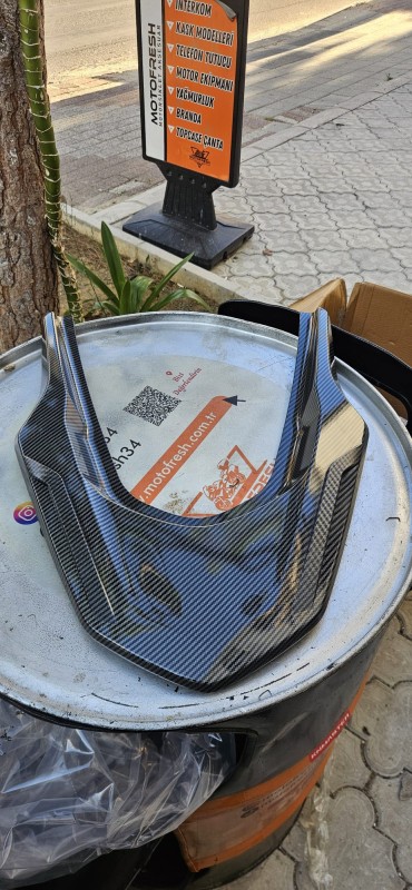 Pcx Karbon Arka  Kapak